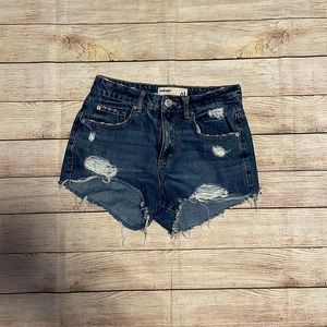 Garage Festival Distressed Jean shorts size 01